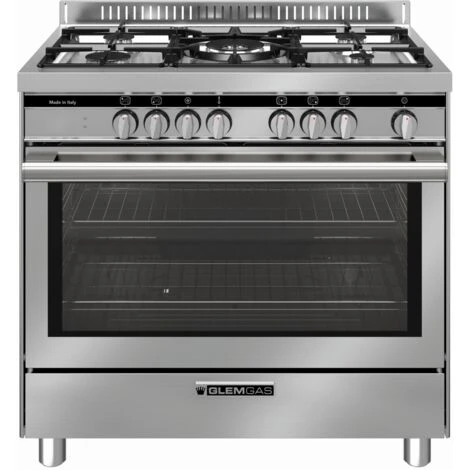 Cucina A Gas Con Forno Elettrico Multifuzione, N° 5 Fuochi 3 Cucina A Gas Con Forno Elettrico Multifuzione, N° 5 Fuochi