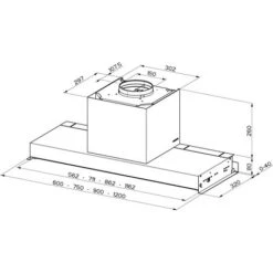 Faber Cappa Cucina In-Nova Premium KL Incasso 90 Cm Acciaio Inox -Fornello Italia 69472375 3