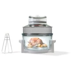 PremierTech PT-FA12 Forno Alogeno Ad Aria Ventilato 17 Litri 1400 Watt Cuoce Senza Olio 8 PremierTech PT-FA12 Forno Alogeno Ad Aria Ventilato 17 Litri 1400 Watt Cuoce Senza Olio -Fornello Italia 70294352 2