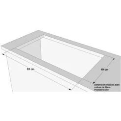 PremierTech PC906G Piano Cottura A Gas A 6 Fuochi Da 90cm Doppio Wok In Vetro Nero -Fornello Italia 70294368 3