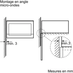 Microonde Da Incasso 25l 900w Nero - Bfl554mb0 - Bosch -Fornello Italia 70416546 4
