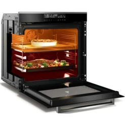 Forno Multifunzione Da Incasso 80l 60cm Inox/pirolisi Nero - Bvm35400xps - Beko -Fornello Italia 70416611 3
