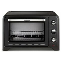 Moulinex Optimo Forno Elettrico 39 L Nero Calore Girevole 6 Modalità Di Cottura Pizza Pane Torte Pasticcerie 2000 W Termostato 240° Funzione Scongelamento OX487810