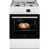 Cucina Mista 57l 4 Fuochi Bianca - Lkm624011w - Electrolux