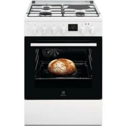 Cucina Mista 57l 4 Fuochi Bianca - Lkm624011w - Electrolux