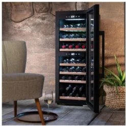 CASO PF017894 Cantinetta Refrigerata Per Vini 38 Bottiglie Classe Energetica G 7 Ripiani In Legno Wi-Fi 106,5 Cm Nero -Fornello Italia 71487299 4