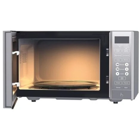 Beko MGF23330S Forno A Microonde Con Grill Capacità 23 Litri Potenza 900 W 8 Programmi Digitale Argento 4 Beko MGF23330S Forno A Microonde Con Grill Capacità 23 Litri Potenza 900 W 8 Programmi Digitale Argento - immagine 2