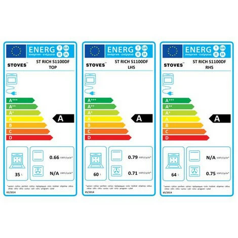 Cucina Mista 200l 7 Fuochi Neri - Prichs110dfbl - Stoves 4 Cucina Mista 200l 7 Fuochi Neri - Prichs110dfbl - Stoves - immagine 2