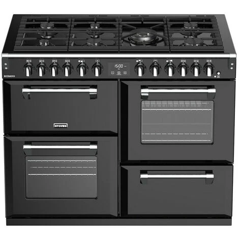Cucina Mista 200l 7 Fuochi Neri - Prichs110dfbl - Stoves 5 Cucina Mista 200l 7 Fuochi Neri - Prichs110dfbl - Stoves - immagine 3