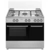 Schaub Lorenz SS590EX Cucina Elettrica 5 Fuochi A Gas Forno Elettrico Classe Energetica A Dimensioni 90x60cm Colore Acciaio Inox -Fornello Italia 72737696 1
