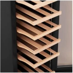 Cantinetta Frigo Per Vino 18 Bottiglie 56 L LED Nera, Argento -Fornello Italia 77484063 3