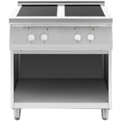 Cucina A Induzione 17.000 W 4 Superfici Di Cottura 260 °C Spazio Di Stoccaggio -Fornello Italia 77484612 4