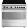Smeg BG91IX2 Cucina 90x60cm 5 Zone Forno Multi7 Classe Energetica A Inox Vapor Clean 1 Smeg BG91IX2 Cucina 90x60cm 5 Zone Forno Multi7 Classe Energetica A Inox Vapor Clean -Fornello Italia 78542419 1