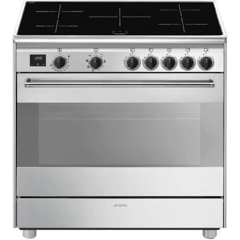 Smeg BG91IX2 Cucina 90x60cm 5 Zone Forno Multi7 Classe Energetica A Inox Vapor Clean 3 Smeg BG91IX2 Cucina 90x60cm 5 Zone Forno Multi7 Classe Energetica A Inox Vapor Clean