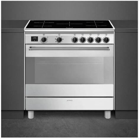 Smeg BG91IX2 Cucina 90x60cm 5 Zone Forno Multi7 Classe Energetica A Inox Vapor Clean 4 Smeg BG91IX2 Cucina 90x60cm 5 Zone Forno Multi7 Classe Energetica A Inox Vapor Clean - immagine 2
