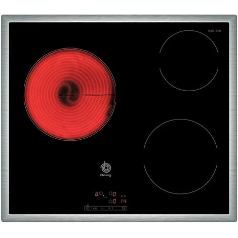 Balay 3EB714XR Built-in Ceramic Black Hob - Hobs (Built-in, Ceramic, Glass-ceramic, Black, 1200 W, 14.5 Cm) 3 Balay 3EB714XR Built-in Ceramic Black Hob - Hobs (Built-in, Ceramic, Glass-ceramic, Black, 1200 W, 14.5 Cm)