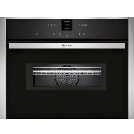 Forno Combinato Integrabile 45l Inox/nero - C17mr02n0 - Neff 3 Forno Combinato Integrabile 45l Inox/nero - C17mr02n0 - Neff