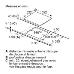 Piano Cottura In Vetroceramica 60cm 4 Fuochi 6600w Nero - PKF611BB8E - Bosch 8 Piano Cottura In Vetroceramica 60cm 4 Fuochi 6600w Nero - PKF611BB8E - Bosch -Fornello Italia 80933049 3