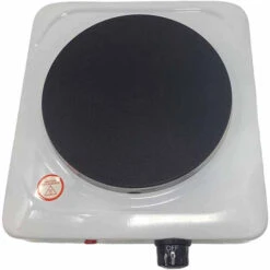 Fornello Elettrico 1500 Watt Con Temperatura Regolabile Piastra Elettrica Portatile 18,5 Cm Da Viaggio Campeggio Vacanza H-002A -Fornello Italia 80953438 3