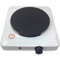 Fornello Elettrico 1500 Watt Con Temperatura Regolabile Piastra Elettrica Portatile 18,5 Cm Da Viaggio Campeggio Vacanza H-002A -Fornello Italia 80953438 5