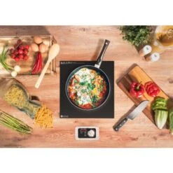 Piano Cottura A Induzione 3.500 W Timer Acciaio Inox Ø 22 Cm -Fornello Italia 81611413 3