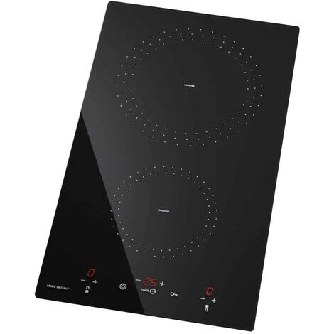 Piano A Induzione - DUO NERO 2 Zone Cm. 30 4 Piano A Induzione - DUO NERO 2 Zone Cm. 30 - immagine 2