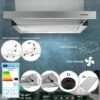 Cappa Aspirante - Estraibile, Sottopensile E Da Parete, Da 60 Cm, 2 Velocità, 300 M³/h, Scarico Esterno E Ricircolo, 2 Filtri A -Fornello Italia 82403019 1