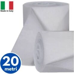 Tittex FILTRO PER CAPPA ASPIRANTE CUCINA CAPPE Rotolo 45 Cm X 20 Mt RITAGLIABILE