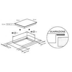 Piano Cottura Induzione 60 Cm ZMI6C42/E1 ZEROWATT -Fornello Italia 90523827 3