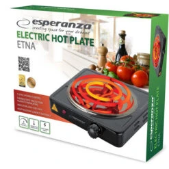 Esperanza Ekh012k Cucina Elettrica Nera -Fornello Italia 90727863 2