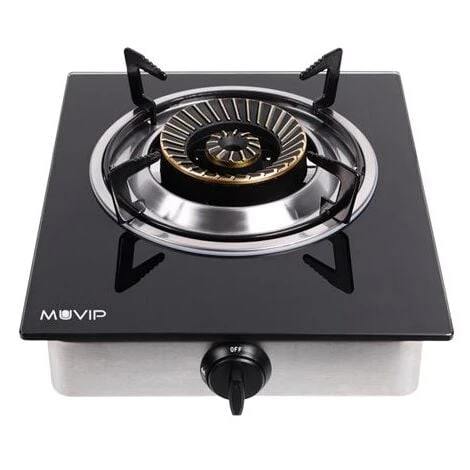 Buck Muvip Fornello A Gas In Acciaio Inox 1 Bruciatore - Vetro Temperato - Accensione Piezoelettrica - Bruciatore In Ghisa Estraibile 3 Buck Muvip Fornello A Gas In Acciaio Inox 1 Bruciatore - Vetro Temperato - Accensione Piezoelettrica - Bruciatore In Ghisa Estraibile