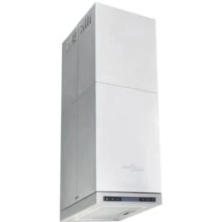 Cappa A Isola Con Display LCD E Sensore Touch 756 M³/h LED VidaXL