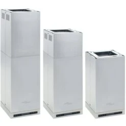 Cappa A Isola Con Display LCD E Sensore Touch 756 M³/h LED VidaXL -Fornello Italia 9190030 5