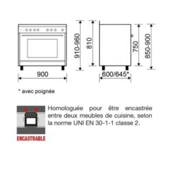 - GE960CVBK2 - Glem -Fornello Italia 91949863 4