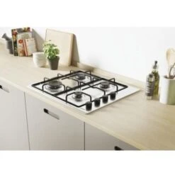 Candy CHW6LBX Acciaio Inossidabile Da Incasso Gas 4 Fornello(i) -Fornello Italia 91987404 4