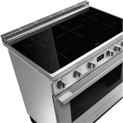 Smeg Cucina Elettrica Portofino CPF9IPYW 90 Cm Giallo 10 Smeg Cucina Elettrica Portofino CPF9IPYW 90 Cm Giallo -Fornello Italia 93933211 4