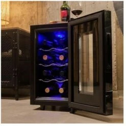 Cecotec Cantinetta Bolero Grandsommelier 820 Coolcrystal Nero -Fornello Italia 93933555 3