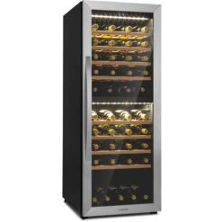 Klarstein Klarstein Vinamour 77 Duo Frigo Per Vino 191 Litri 5 - 20 °C 2 Zone Di Raffreddamento